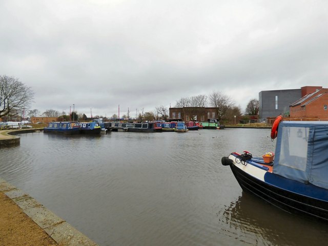 Boats at Droylsden Marina