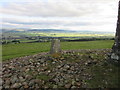 NO7269 : Trig Pillar, Tower of Johnston by Scott Cormie
