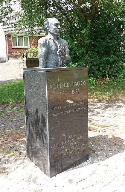 Bust of Alfred Fagon