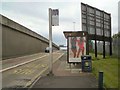 Bus stop on Manchester Road North