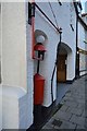 Old fashioned petrol pump, Eastgate