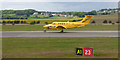 NS4867 : Air ambulance aircraft at Glasgow airport by Thomas Nugent