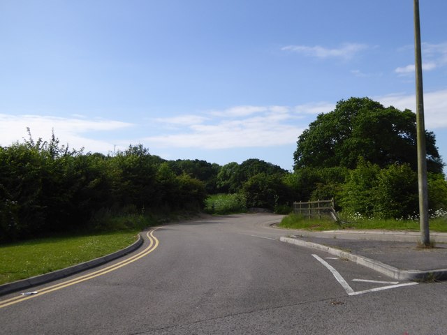 Unsigned road to Chalky Lane
