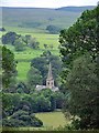 NY7756 : Holy Trinity Church, Whitfield from Monk by Andrew Curtis
