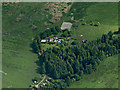 High Burnside Farm from the air