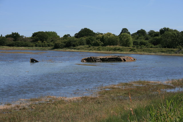 Derelict Boats in St Osyth Creek