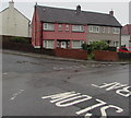 Houses on the corner of Penylan Road and Varteg Road, Varteg