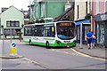 TrawsCymru Wright Pulsar bus YJ60 GDV at Market Square, Fishguard, Pembs