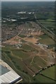 NE Milton Keynes, Broughton and M1: aerial 2017