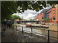ST5872 : Floating Harbour, Bristol Bridge and cruise boat, Bristol by Robin Stott