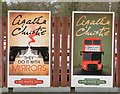 SJ9689 : Agatha Christie posters 9 & 10 by Gerald England