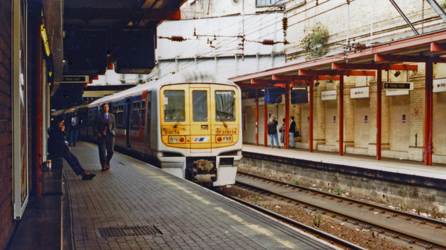 King's Cross Thameslink station, 1997
