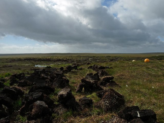 Peat cutting, Mula o' Thuath, Isle of Lewis