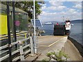 Ferry slipway and shelter