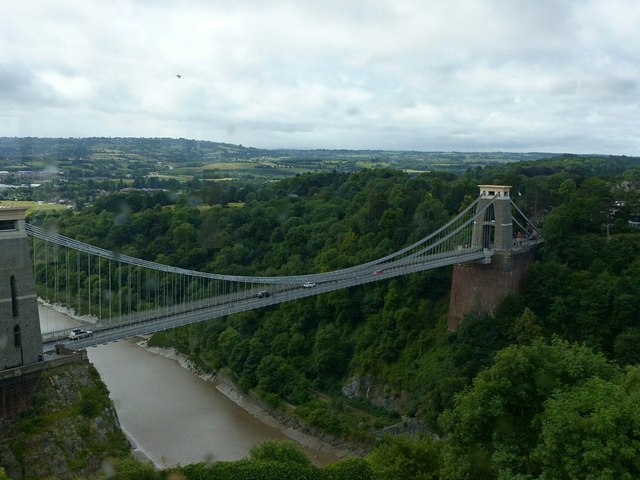 Clifton Suspension Bridge from the Observatory