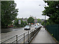 Bobbers Mill Bridge on a wet June morning