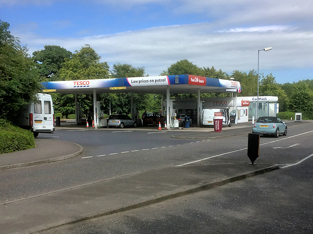 Tesco Fuel Forecourt, Shaftesbury