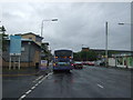 Bus stop and shelter on Ballater Street