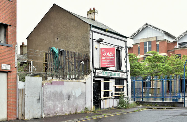 Former "Rotterdam Bar", Belfast (July 2017)