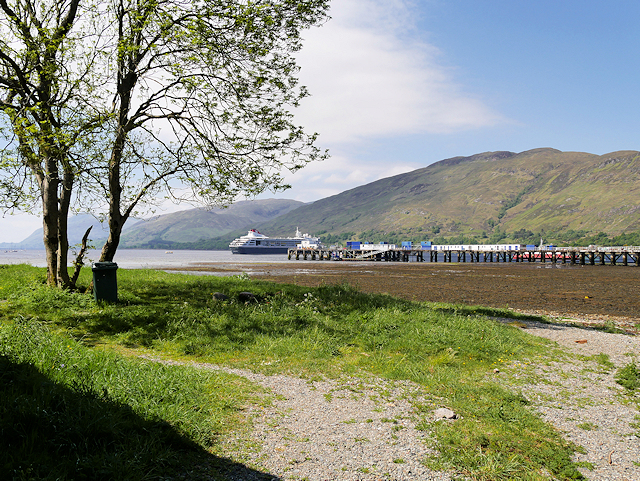 Loch Linnhe at Fort William Pier © David Dixon :: Geograph Britain and ...