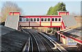 New footbridge with lifts awaits commissioning