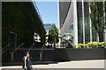 View of the path beside the Walkie Talkie from Rood Lane