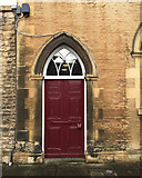 TF0307 : Painted wooden door, St Mary's Street, Stamford by Robin Stott