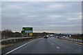 A421, approaching the Bedford turning