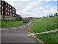 ST2938 : Path from Linham Road to Western Way, Bridgwater by Jaggery