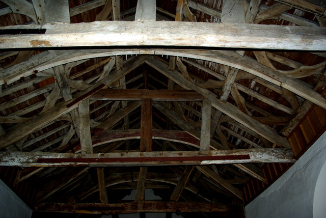 Roof of St Mary Magdalene's Church