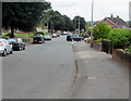 West along Mount Pleasant Avenue, Llanrumney, Cardiff