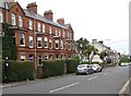 Victorian terraced houses in the Whitehead Conservation Area