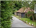 Old farm outbuildings (?), Green Common Lane (1)