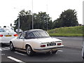 Lotus Elan on the Canford Bottom Roundabout