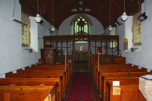 St David's Church in Heyope / Eglwys Llanddewi yn Hiob