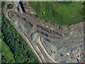 Loanhead Quarry from the air