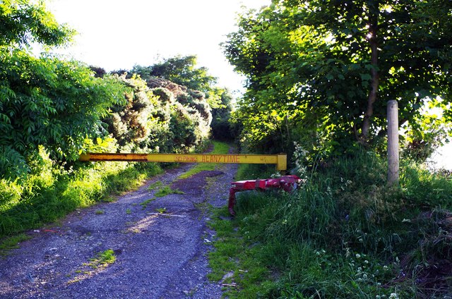 Access road at end of Horans Lane, Killinarden near Dublin