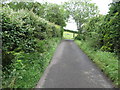 Approaching a sharp bend in the Blackhead Lighthouse Road