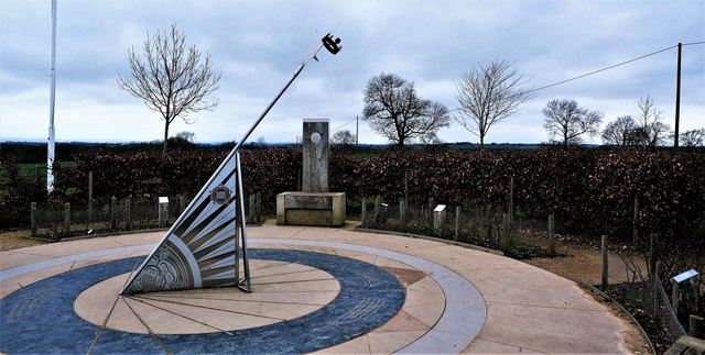 Sundial at Bosworth Heritage Centre