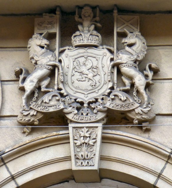 A Scottish coat of arms in Manchester