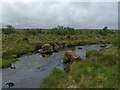 Site of former footbridge across the Abhainn Thoraigh, Isle of Lewis