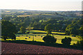 SS7603 : Mid Devon : Countryside Scenery by Lewis Clarke
