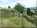 Gate on Sowerby Bridge FP38 near Hoyle House