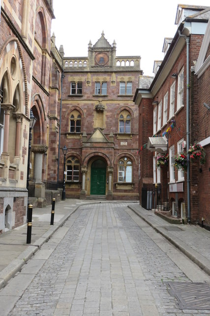 Street by Exeter Museum