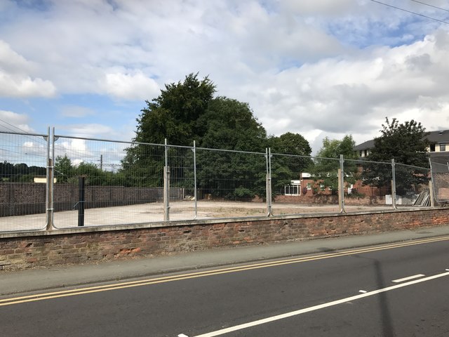 Site of Alsager Arms and car park