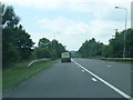 A54 westbound at Gravel