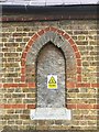 Ongar cemetery chapel window