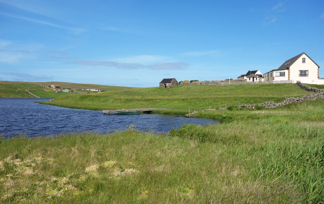 House by Loch Isbister