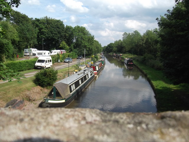 Moorings on the Shropshire Union Canal