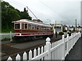 SC4594 : Manx Electric Railway Car 6 at the temporary Ramsey Station by Graham Hogg